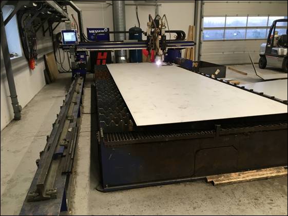 Messer CNC plasmaskæreanlæg